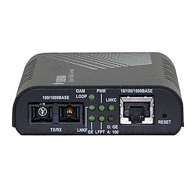 EL2211-A1U - 10Km Media Converter - 10/100/1000BASE-TX to 1000BASE-LX (SC)