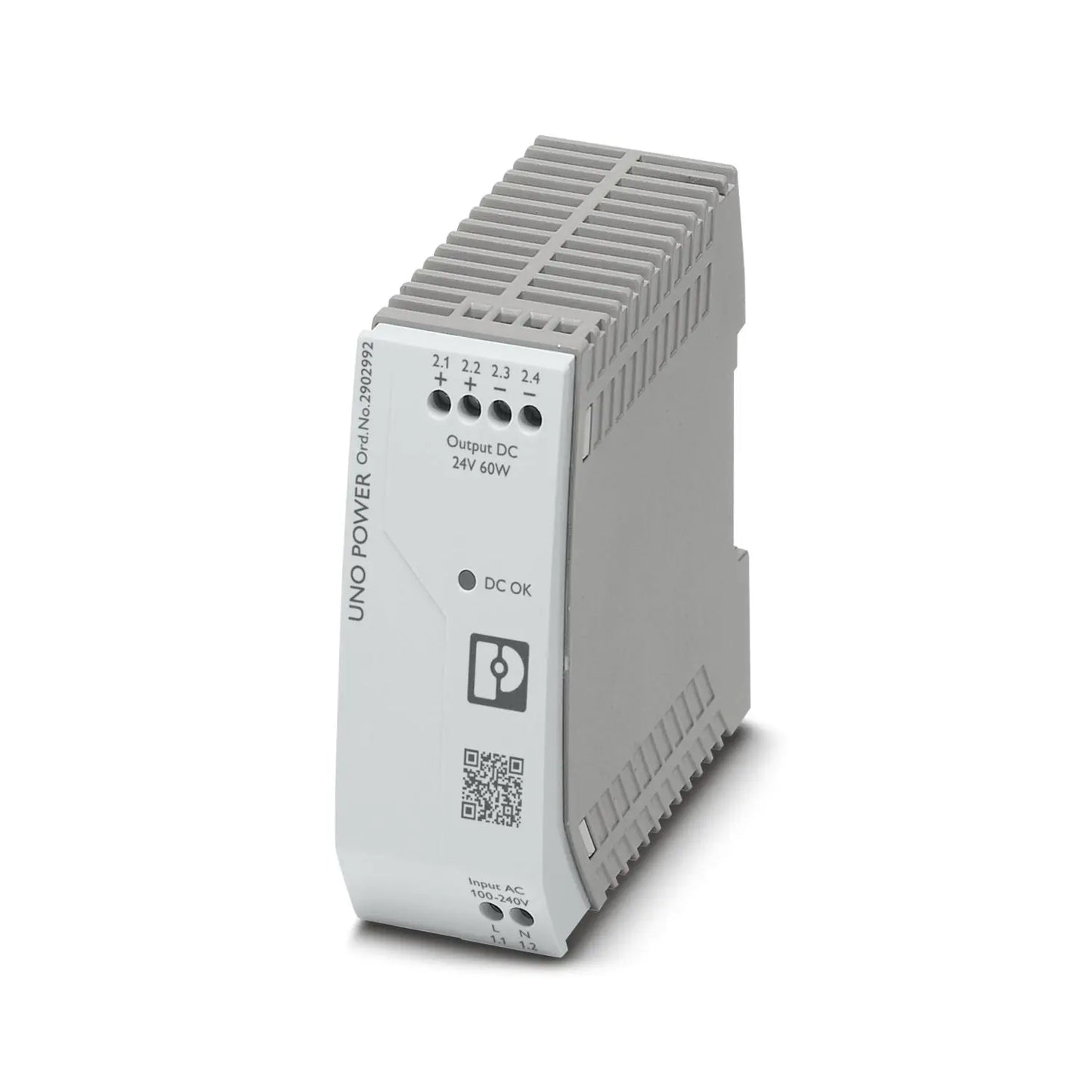 EPHX-24-60 : Industrial Power Supply : DIN-Rail 24V 60W 2.5A AC/DC etherwanshop