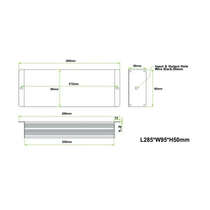 EPOW-54-400 : Industrial Power Supply : 400W 54VDC Hardened etherwanshop