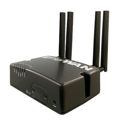 C4G-M-4P6MW - LTE Cellular Router, 600Mbps, GPS/GNSS, Wireless LAN (2.4/5 GHz), 4 x Gigabit Ethernet ports