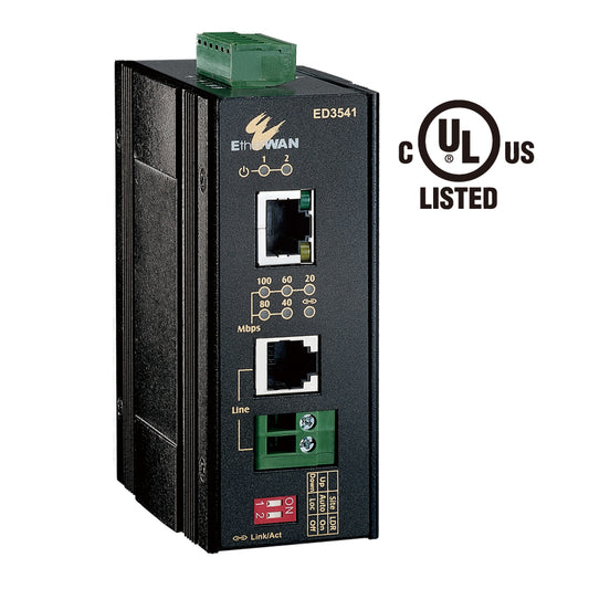 ED3541 - Hardened 10/100BASE-TX Ethernet Extender