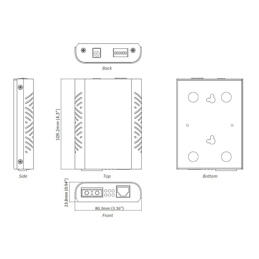 EL2211-31U - EL2211-31U - 10/100/1000BASE-TX To 1000BASE-SX (SC) - 550m ...