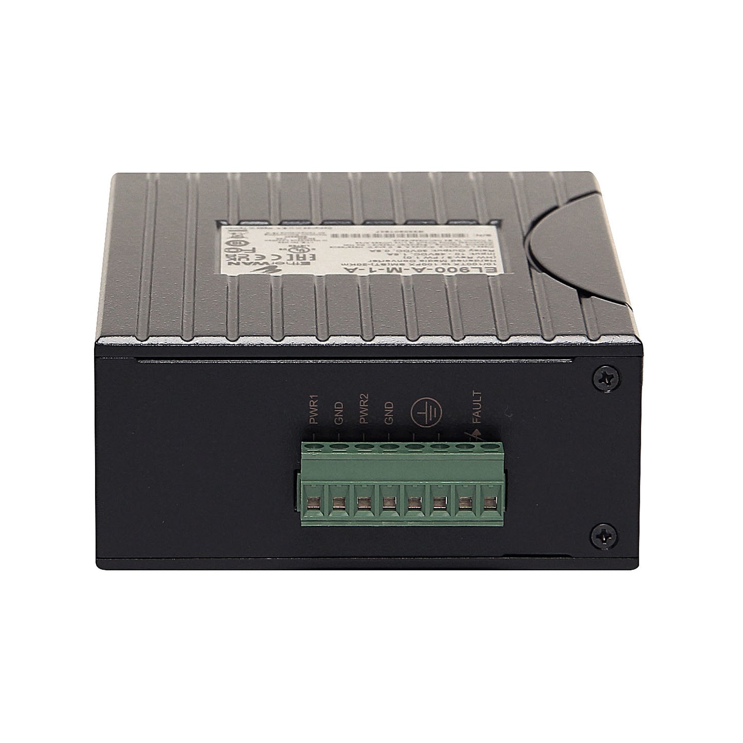 EL900-A-B-1-A : Fiber Media Converter (SC) : 2Km Industrial Hardened