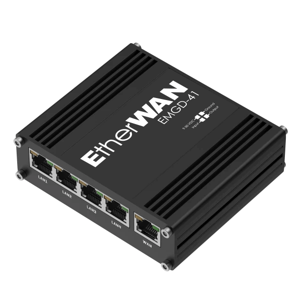 EMGD-41 - High Performance Hardened Ethernet Router with Robust Network Connectivity & Advanced Security Features