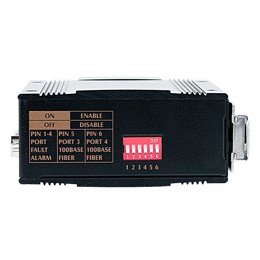 EX41922-T - Hardened Unmanaged 2-port 10/100/1000BASE PoE + 2-port 100/1000 SFP Ethernet Switch