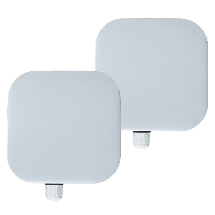 EasyLink-PRO-US - Wireless Bridge Kit, Preconfigured, IP67, 2400Mbps 802.11a/n/ac, IP67, 5GHz/13dBi Panel Antenna