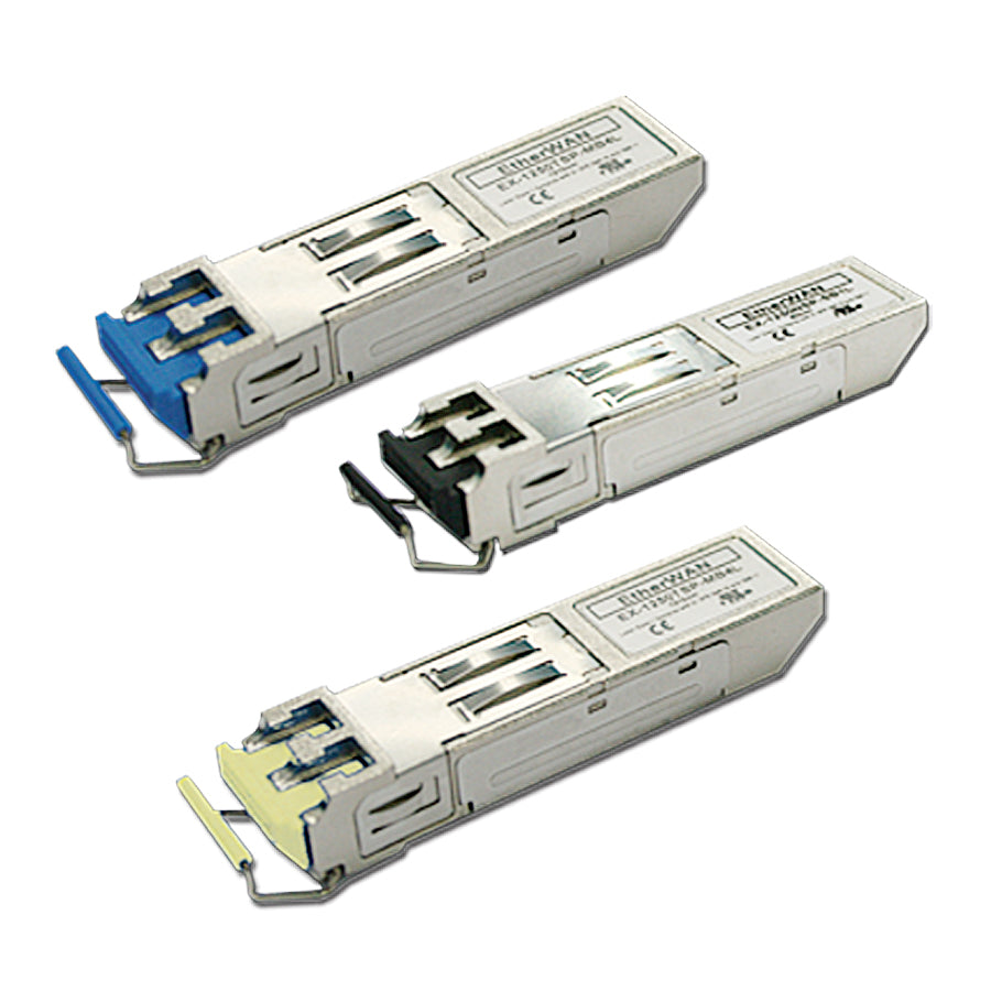 SFPGIM02M - Hardened Gigabit SFP Module - (Duplex LC, Multi-Mode, 2Km, 1310nm, DDM)
